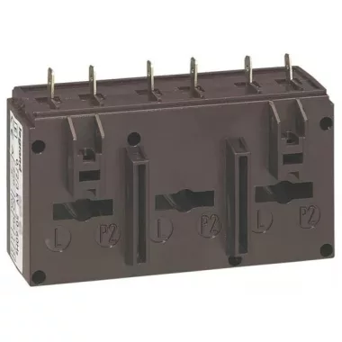 LEGRAND 412158 Háromfázisú áramváltó 400/5A, (20,5x5,5 mm) gyűjtősínhez