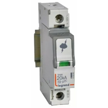 LEGRAND 412220 Túlfeszültség-levezető T2 20KA 1P
