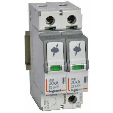 LEGRAND 412221 Túlfeszültség-levezető T2 20KA 2P