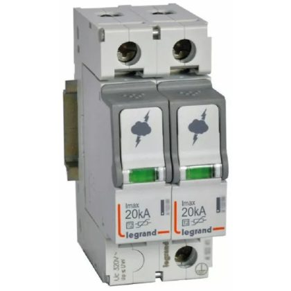 LEGRAND 412221 Túlfeszültség-levezető T2 20KA 2P