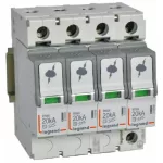LEGRAND 412223 Túlfeszültség-levezető T2 20KA 4P