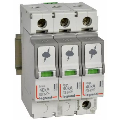 LEGRAND 412232 Túlfeszültség-levezető T2 40KA 3P 440V +SD