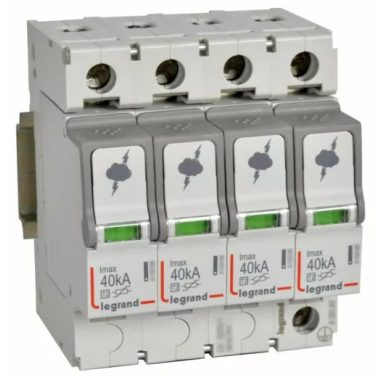 LEGRAND 412233 Túlfeszültség-levezető T2 40KA 4P 440V +SD