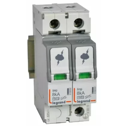LEGRAND 412251 Túlfeszültség-levezető T1+T2 8KA 2P