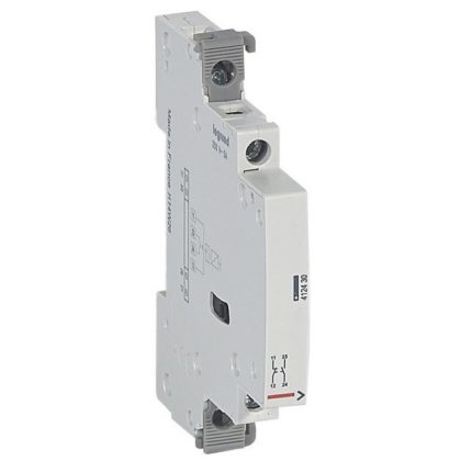   LEGRAND 412430 CX3 auxiliary contact for 2-module 25 A contactors, NY + Z 5A 250V