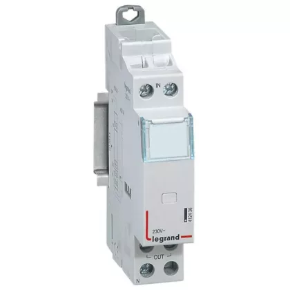 LEGRAND 412436 CX3 impulzusrelé központi csoportos vezerlõ 230V
