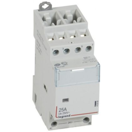 LEGRAND 412509 CX3 modular contactor 25A 24V 2Z + 2NY