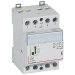 LEGRAND 412518 CX3 moduláris kontaktor 40A 24V 4Z - karral