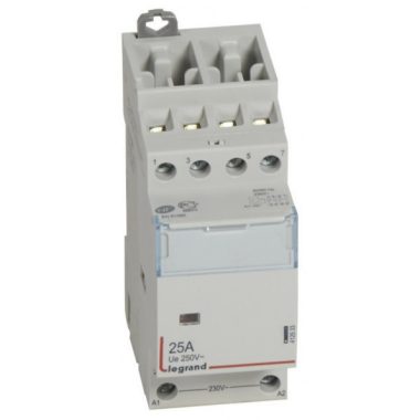 LEGRAND 412533 CX3 moduláris kontaktor 25A 230V 2Z+2Ny