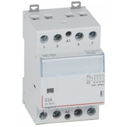 LEGRAND 412541 CX3 moduláris kontaktor 63A 230V 4Z
