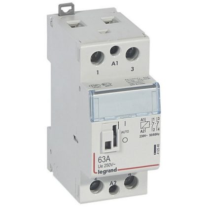   LEGRAND 412548 CX3 moduláris kontaktor 63A 230V 2Ny - karral