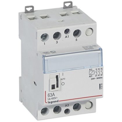 LEGRAND 412550 CX3 moduláris kontaktor 63A 230V 3Z - karral
