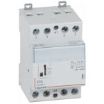 LEGRAND 412553 CX3 moduláris kontaktor 40A 230V 4Z - karral