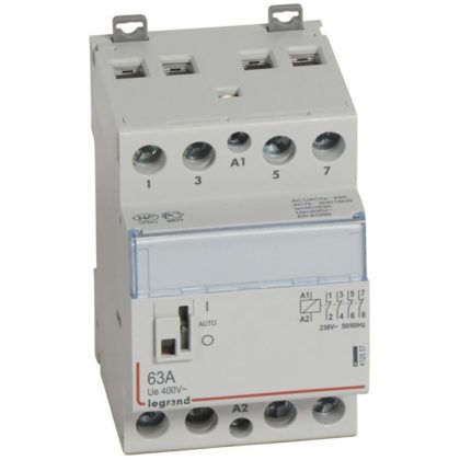 LEGRAND 412557 CX3 modular contactor 63A with 230V 4Ny arm