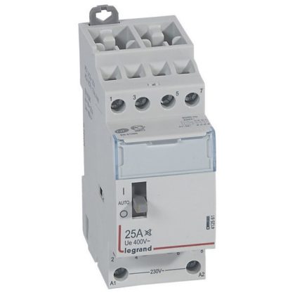  LEGRAND 412561 CX3 moduláris kontaktor 25A 230V 4Z halk - karral