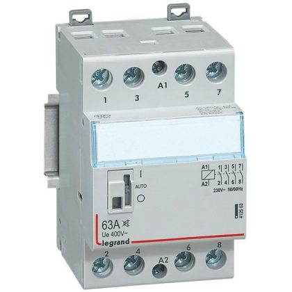   LEGRAND 412563 CX3 moduláris kontaktor 63A 230V 4Z halk - karral
