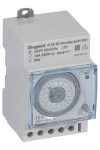 LEGRAND 412828 MicroRex W31 heti programkapcsoló autómatikus téli/nyári időszámítás átállás, vízszintes előlappal