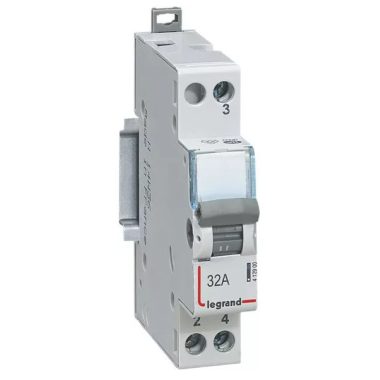 LEGRAND 412900 CX3 modular changeover switch 1P 32A
