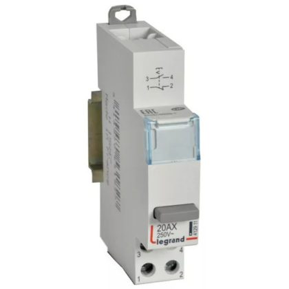 LEGRAND 412911 CX3 modular push switch 1 Z + 1 Ny