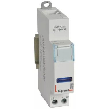 LEGRAND 412924 CX3 moduláris jelzőlámpa LED kék 12/48V ~/=