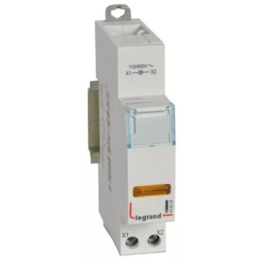 LEGRAND 412928 CX3 modular signal light LED yellow 110/400V ~