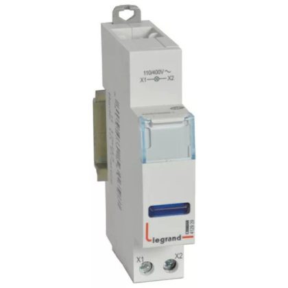 LEGRAND 412929 CX3 modular signal light LED blue 110/400V ~