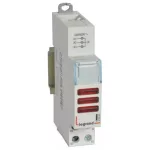   LEGRAND 412933 CX3 moduláris jelzőlámp tripla LED piros 230/400V ~