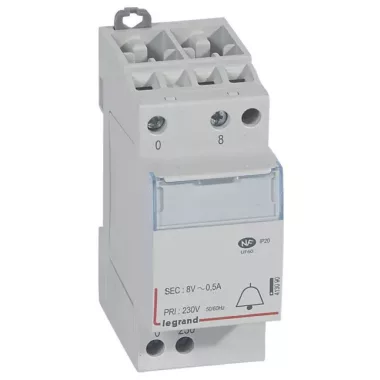 LEGRAND 413090 Lexic csengőtrafó 230/8V 4VA