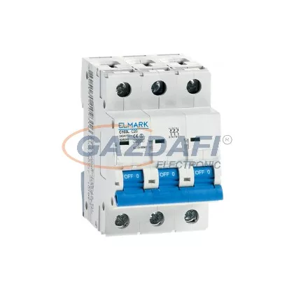 ELMARK KISMEGSZAKÍTÓ, C103L/63A, 3P, 10kA, B