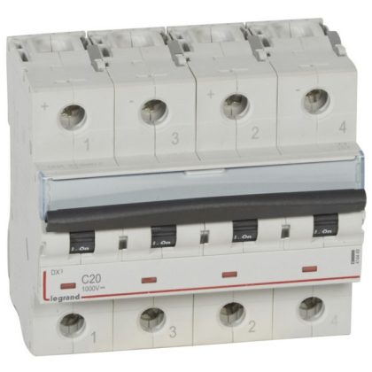 LEGRAND 414449 Lexic kismegszakító 2P 20A 1000V=