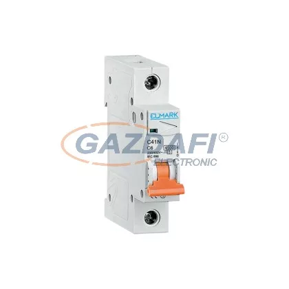 ELMARK kismegszakító, C41N/10A, 1P, 4.5kA, C