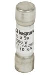 LEGRAND 414629 Cylindrical fusible fuse 10x38 15A 1000V=