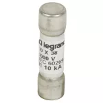 LEGRAND 414629 Hengeres olvadó biztosító 10x38 15A 1000V=