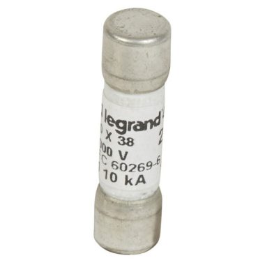 LEGRAND 414630 Cylindrical fusible fuse 10x38 20A 1000V=
