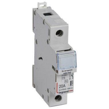 LEGRAND 414681 Lexic biztosító aljzat 10x38 1P 20A 1000V=