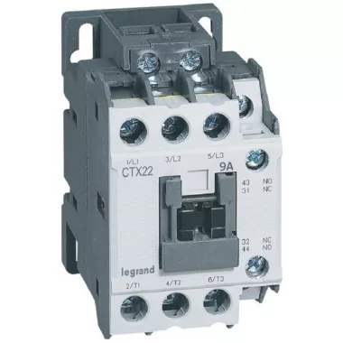 LEGRAND 416086 CTX3 ip. mágneskapcs. 3P 9A 1Z+1NY 230V AC LEGRAND 416086 CTX3 ip. mágneskapcs. 3P 9A 1Z+1NY 230V AC