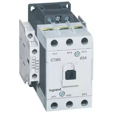 LEGRAND 416160 CTX3 ip. mágneskapcs. 3P 65A 2Z+2NY 24V AC LEGRAND 416160 CTX3 ip. mágneskapcs. 3P 65A 2Z+2NY 24V AC