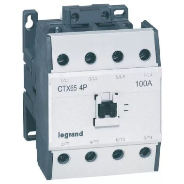 LEGRAND 416446 CTX3 industrial contactor 4P 100A AC1 230V AC