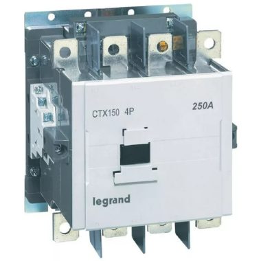 LEGRAND 416476 CTX3 industrial contactor 4P 200A 2Z2NY 100-240V ACDC