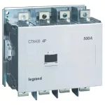   LEGRAND 416506 CTX3 ip. mágneskapcs. 4P 420A 2Z2NY 100-240V ACDC