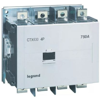   LEGRAND 416516 CTX3 ip. mágneskapcs. 4P 660A 2Z2NY 200-240V ACDC