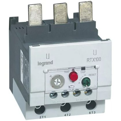LEGRAND 416748 RTX3 100 thermal release relay 54-75A diff.