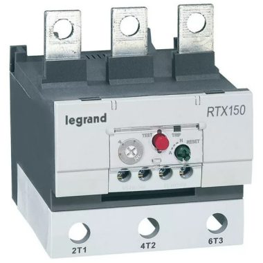 LEGRAND 416762 RTX3 150 hőkioldó relé 63-85A nem diff.