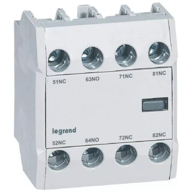 LEGRAND 416857 CTX3 á.j. segédérintkező 4NY mellső rögzítés