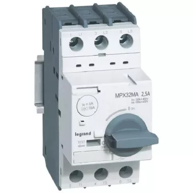 LEGRAND 417346 MPX3 32MA motorvédő kismegszakító M 2.5A 3P