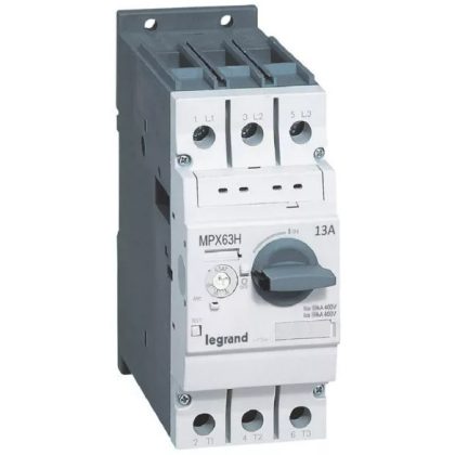   LEGRAND 417361 MPX3 63H motor protection circuit breaker TM 9-13A 3P