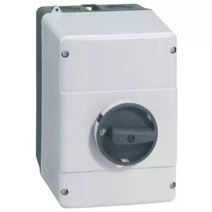   LEGRAND 417481 F.k. doboz MPX3 32H/32MA fekete rotációs karral