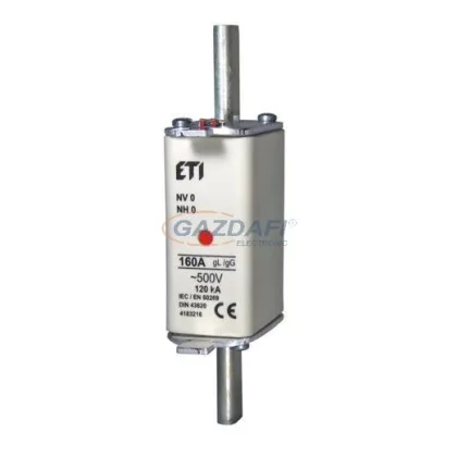 Siguranta fuzibila cu cutit ETI NH0, 40A, 500V