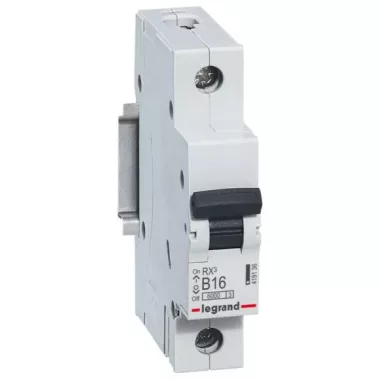 LEGRAND 419136 RX3 kismegszakító 1P B16 6000A BIC