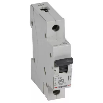 LEGRAND 419142 RX3 kismegszakító 1P B63 6000A BIC